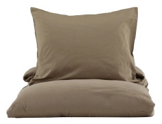 PORTORCHARD Bäddset 2-Dels 150x200/50x60 cm Brun