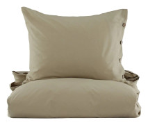 PLAMONDON Bäddset 2-Dels 150x200/50x60 cm Beige