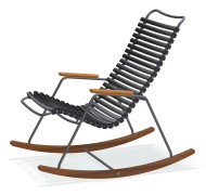 Houe, Click gungstol barn black/grey bamboo