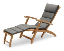 Skagerak, Däckstolsdyna Barriere Charcoal