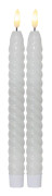 Antikljus Star Trading Flamme Swirl LED 2-pack