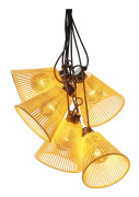 Konstsmide 2334-830, Ljusdekoration, slinga, Svart, Gul, Plast, Polyvinylklorid (PVC), Universal, IP44, Flexibel
