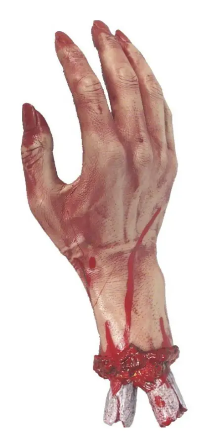 Blodig Hand Prop