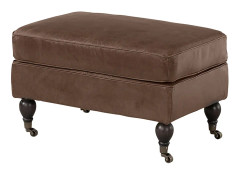 Artwood, Dessau fotpall Chocolate brown