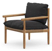 Dedon, TIBBO loungefåtölj teak / vulcao