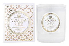 Voluspa Classic Candle Suede Blanc 269g