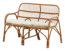 Rottingsoffa Beige