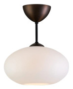 Bullo plafond oxid/ opalglas 60W IP21