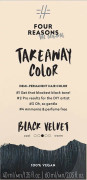 Four Reasons Take Away Color 1.0 Black Velvet 40ml - Färginpackning