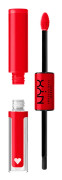 NYX Prof. Makeup Shine Loud High Pigment Lip Shine 3,4 ml - World Shaper