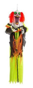 Big Mouth Clown - Hängande clownfigur med ljud, ljus och rörelse 120 cm