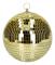 Guld discokugle, 20 cm