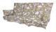 Fritab, Hammockdynor Låg Rygg Beige Botanical