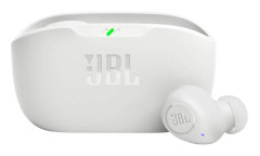 JBL Wave Buds - True wireless-hörlurar med mikrofon - inuti örat - Bluetooth - vit