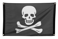 60x90 cm Piratflagga - Pirates of the Seven Seas