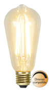 Decoration LED kolfilament lyktlampa dimbar E27 2200K 320lm