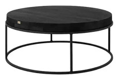 Artwood, Soffbord Carlisle Ø90 cm black