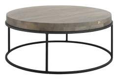Artwood, Soffbord Carlisle Ø90 cm Silverstone