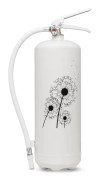 Nexa Design Line brandsläckare, 6kg ABC-pulver, maskros