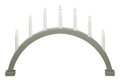 Konstsmide Elljusstake Båge 7 Ljus Grön