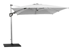 Cane-line, Hyde Luxe Tilt Parasoll 300x300 cm Dusty White Tyg