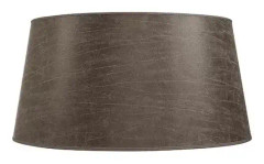 Artwood, Lampskärm Classic Xxl Low Leather Pale Brown