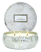 Voluspa 3-Wick Candle Decorative Tin Sparkling Cuvée 340g