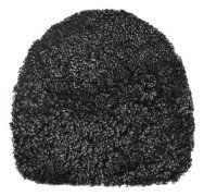 Skinnwille, Curly forma Sittdyna fårskinn Dark Grey