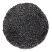 Skinnwille, Rund sittdyna Ø34 cm Dark Grey