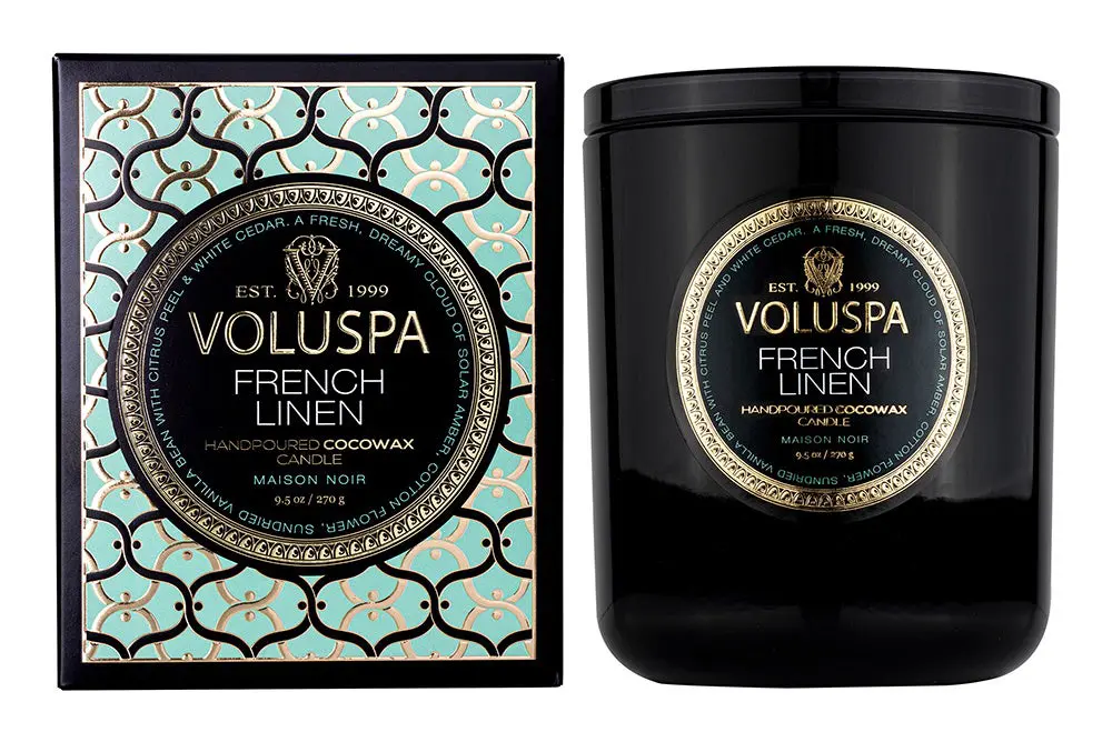 Voluspa Classic Candle French Linen 269g