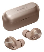 Technics EAH-AZ40M2 - True wireless-hörlurar med mikrofon - inuti örat - Bluetooth - aktiv brusradering - guldrosa