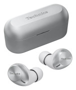 Technics EAH-AZ40M2 - True wireless-hörlurar med mikrofon - inuti örat - Bluetooth - aktiv brusradering - silver