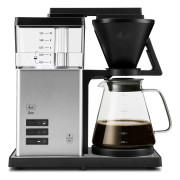 Melitta ONE, Droppande kaffebryggare, 1,25 l, Malat kaffe, 1525 W, Svart, Rostfritt stål, Transparent