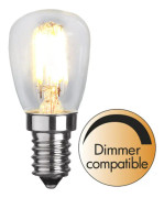 Päron E14 2,8W Filament Dimbar Led