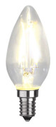 LED-lampa E14 kronljus 1,5W(16W) klar