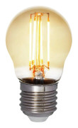 Filament LED klotlampa Amber E27 4,5W dimbar
