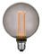 PR Home Future LED E27 SMOKY Globe 125mm 1,0W, Dimbar