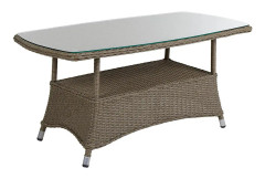 Brafab, Soffbord Hornbrook 65X120 Cm Konstrotting Beige