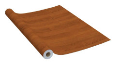 Dekorplast 2 st ljus ek 500x90 cm PVC - Brun