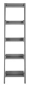 Steghylla Grå Bokhylla 4 våningar Skandinavisk Minimalistisk design