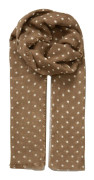 Becksöndergaard Dot Wica Scarf Decadent Chocolate 100 x 200 cm