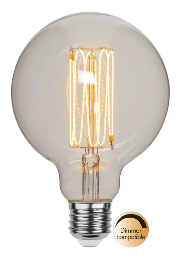 LED-lampa Star Trading E27 G95 Decoled Grace