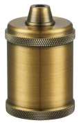 Halo Design Lamphållare RAW E27, antik mässing
