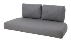 Cane-line, Nest Dynset 2-Sits Swipe Light Grey
