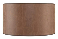 Artwood, Lampskärm Cylinder Medium Leather Brown
