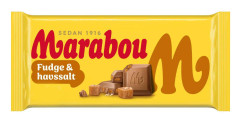 Mjölkchoklad Fudge & havssalt 185 gr Marabou