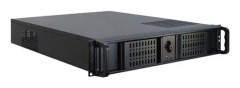 Inter-Tech IPC 2U-2098-SL - kan monteras i rack - 2 - Chassi - Server (Rack)