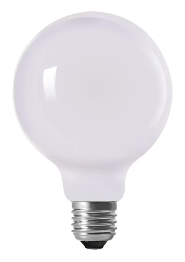Twilight LED, 3-stegs dimmer E27 Glob 9,5cm 7W