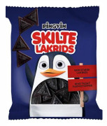 Pingvin Skyltade Lakrits - Godisskyltar med Stark Salt Lakritssmak 110 gram