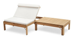 Skagerak, Riviera lounge cushion White